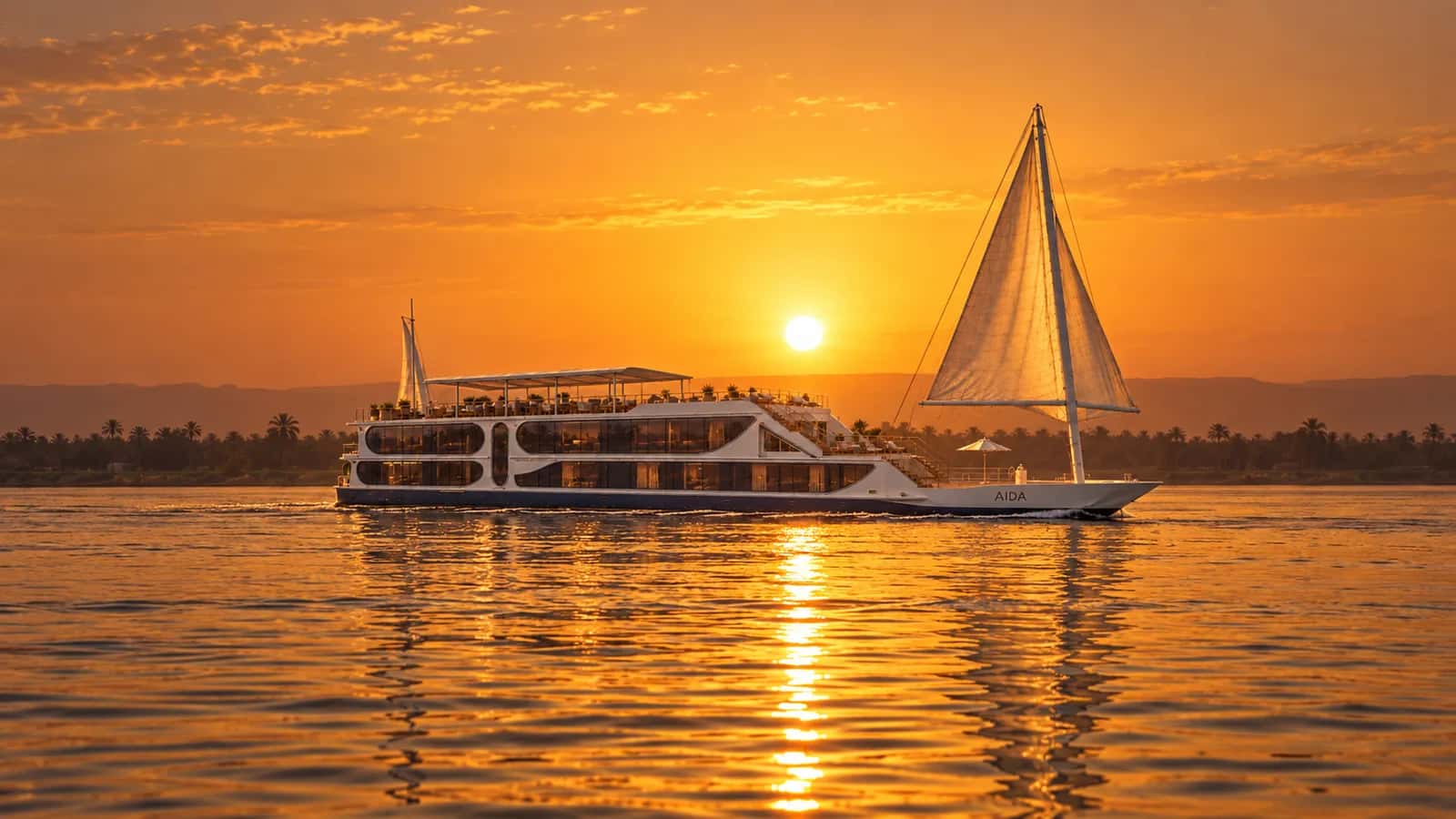 Aida luxurious sailing vessel