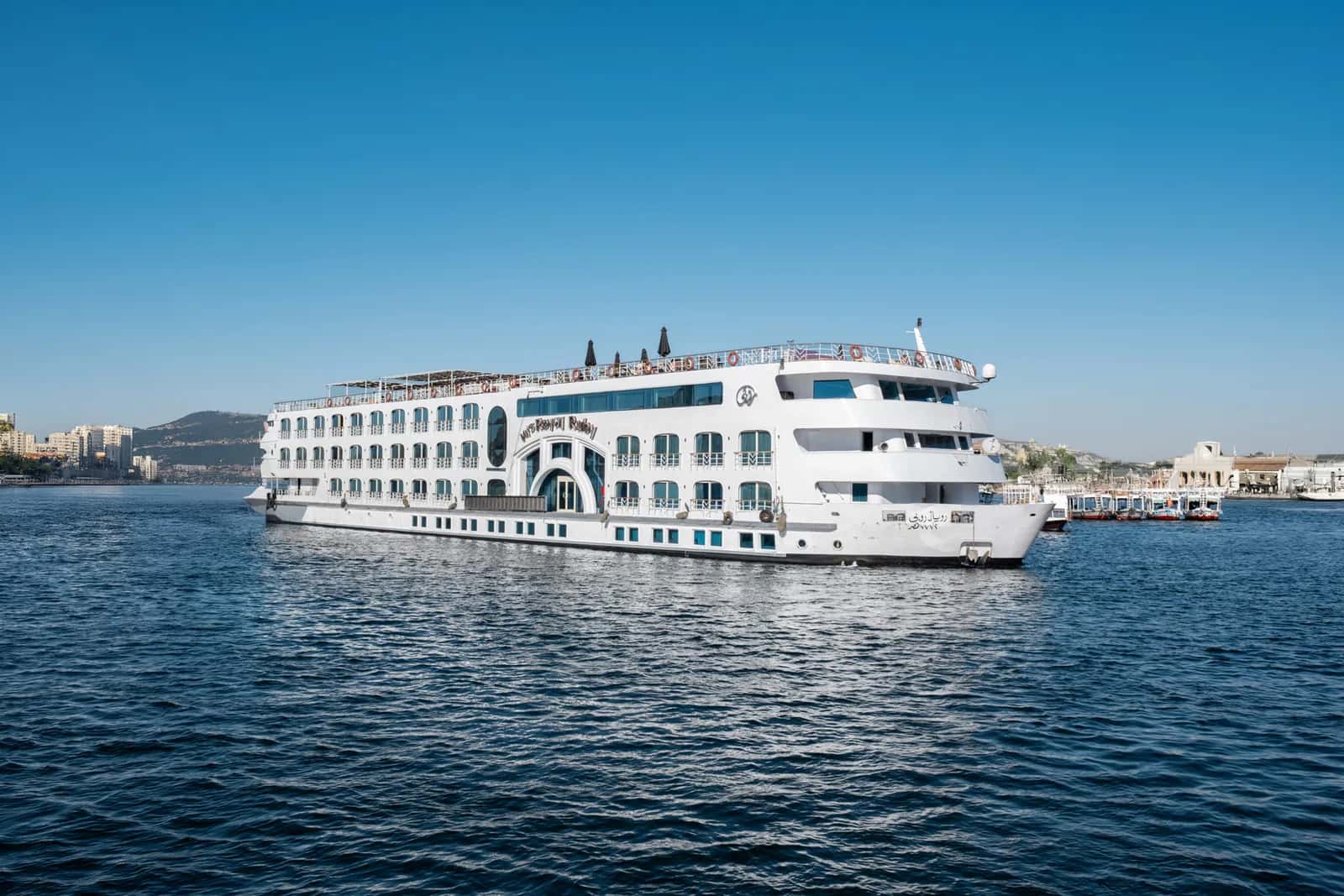 Royal Ruby I luxury cruise vessel on the Nile