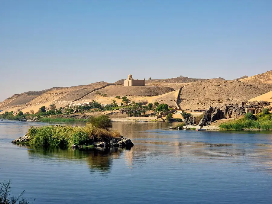 The Nile and granite islands at Aswan