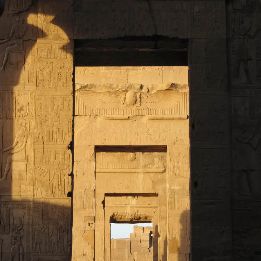 Kom Ombo Temple overlooking the Nile